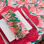 Napkins | Blossom Branches | Linen | Set of 4